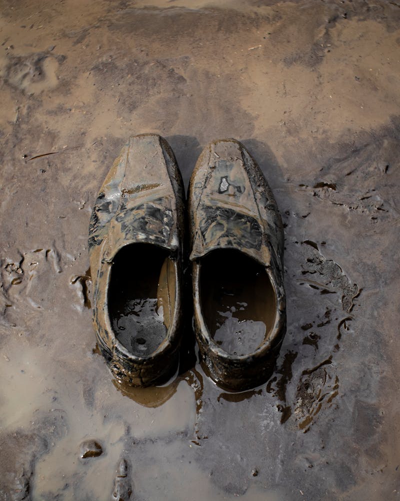 Fashion Sneaker — Vintage Pin-stripe