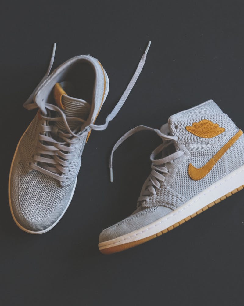 Leather Sneaker — Grey Slate