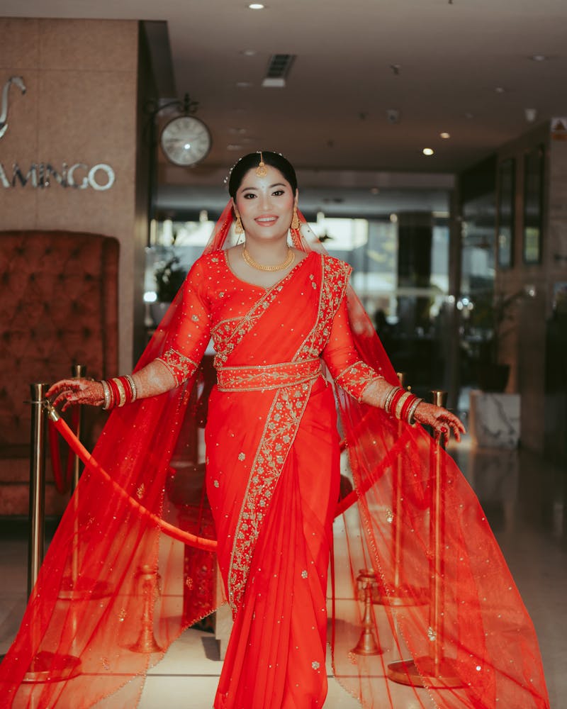 Tassel Kurta Set — Burnt Orange Georgette